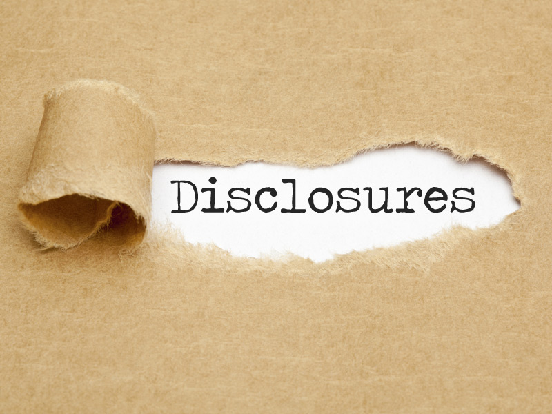 Disclosures